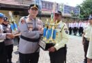 Kapolres Priok Pimpin Upacara Pemberian Hadiah Lomba HUT Bhayangkara ke-79