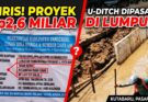 Miris! Proyek Drainase Kutabaru Rp2,6 Miliar Disorot, U-Ditch Dipasang di Genangan Lumpur