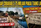 Tiang Pancang Produksi 2016 Dipakai untuk Proyek Turap Cirarab Rp2,75 Miliar, DPUPR Banten Didesak Buka Harga Pengadaan
