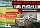 Tiang Pancang Hibah di Proyek Turap Cirarab Rp2,75 Miliar Dipertanyakan, Dokumen Pengadaan Disorot