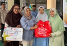Rumah Zakat dan Super IndoBerbagi Kebahagiaan Salurkan 100 Paket Sembako